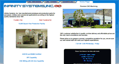 Desktop Screenshot of infinitysystemsinc.com